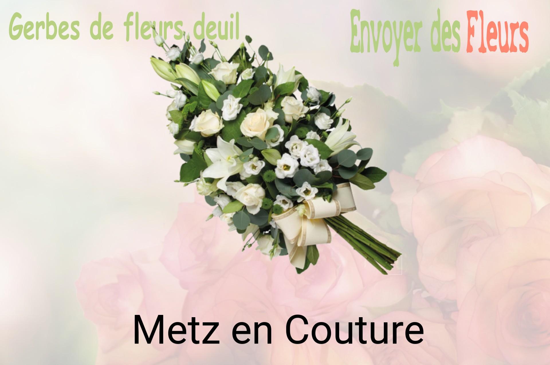 Gerbe de fleurs de deuil livrée à Metz-en-Couture